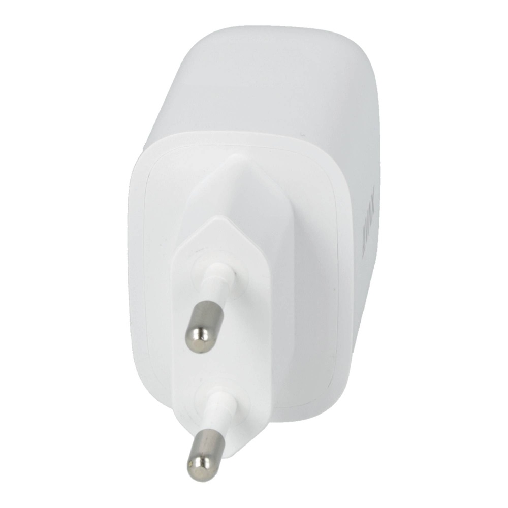 AVAX CH631W FIVEY+ 25W GaN USB A (QC)+Type C (PD) fehér hálózati gyorstöltő