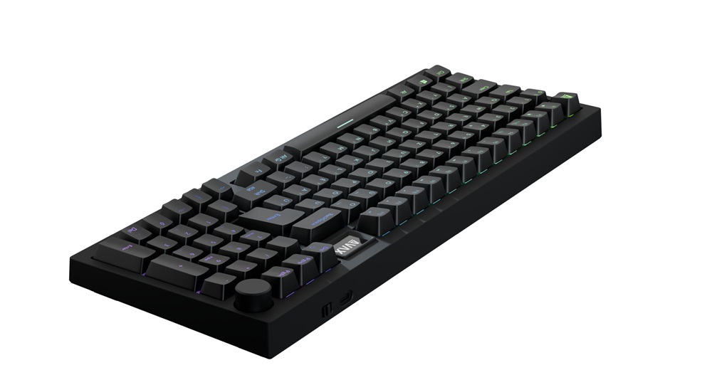 AVAX GM03 PRO 98% HUN Gasket RGB tri-mode mechanikus (Gateron piros switch) billentyűzet