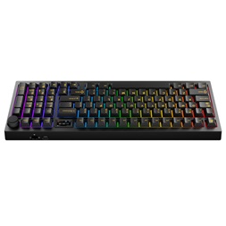 AVAX GM03 PRO 98% HUN Gasket RGB tri-mode mechanikus (Gateron sárga switch) billentyűzet