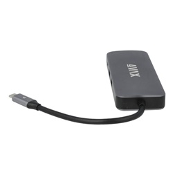 AVAX HB612 CONNECT+ 8in1 Multi 2xUSB 3.0, TypeC, HDMI(4K/60Hz), RJ45, TF/SD, PD 100W HUB
