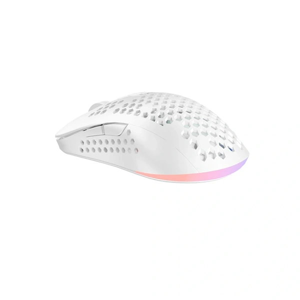 AVAX LW01 PAW3327 RGB fehér gamer egér