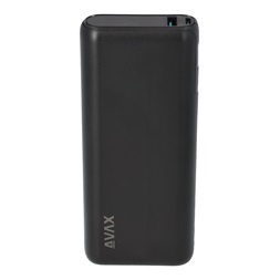AVAX PB202B VITALITY 20000mAh Type C/PD 65W+QC18W gyorstöltő fekete power bank