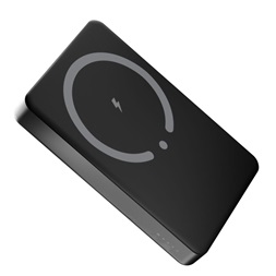 AVAX PB600 FREELY+ 15W Mágneses SLIM Vezeték nélküli Powerbank 10.000mAh + 20W USB-C (PD3.0), szürke