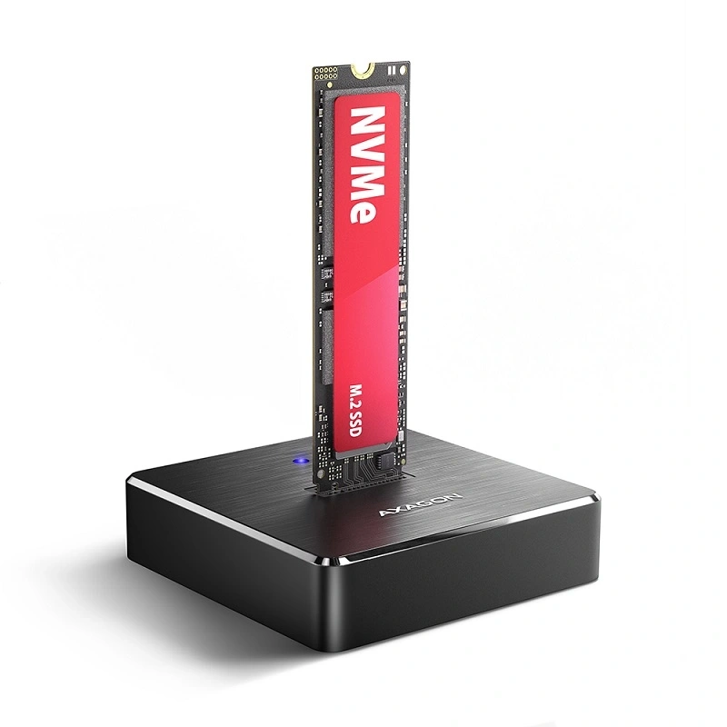AXAGON ADSA-M2C11 USB-C 10Gbps M.2 NVMe & SATA SSD Docking Station