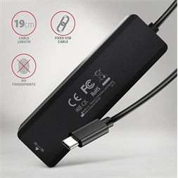 AXAGON HUE-C2C USB-C 5Gbps utazó hub