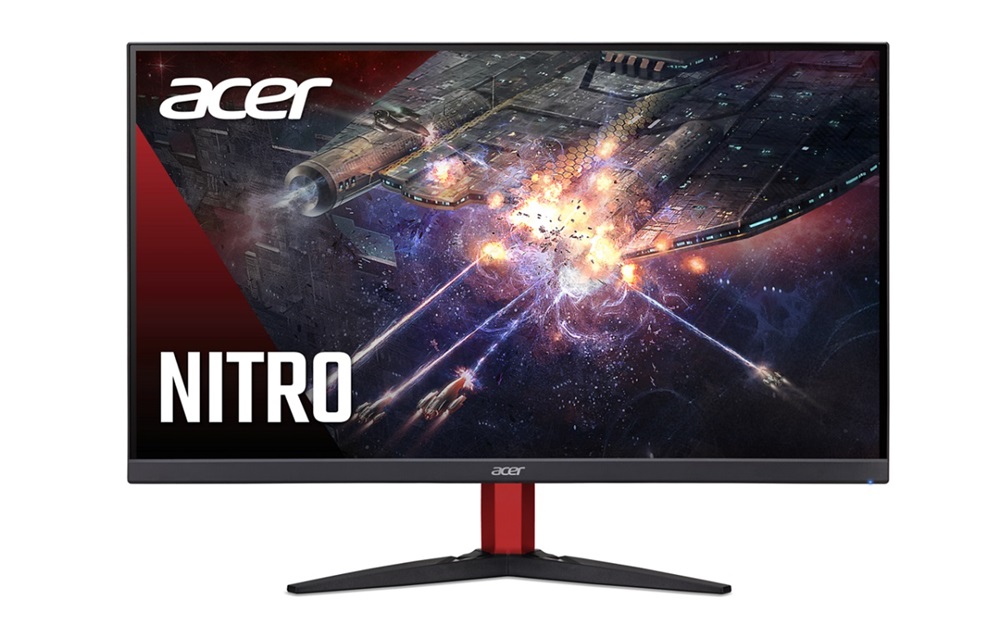 Acer 23,8" KG242YM3bmiipx Nitro FHD IPS 180Hz HDMI/DP fekete monitor
