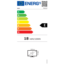 Acer 23,8" Vero RS242Ybpamix FHD IPS 100Hz HDMI/VGA fekete monitor