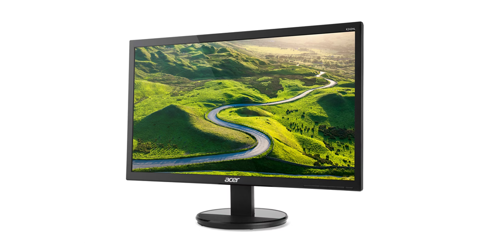 Acer 24" K242HL FHD TN HDMI/VGA/DVI fekete monitor (Használt A)