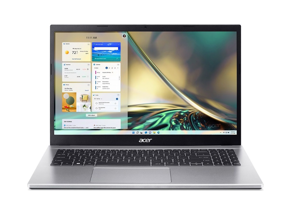 Acer Aspire 3 A315-59-58D6 15,6"FHD/Intel Core i5-1235U/16GB/512GB/Int.VGA/FreeDOS/ezüst laptop