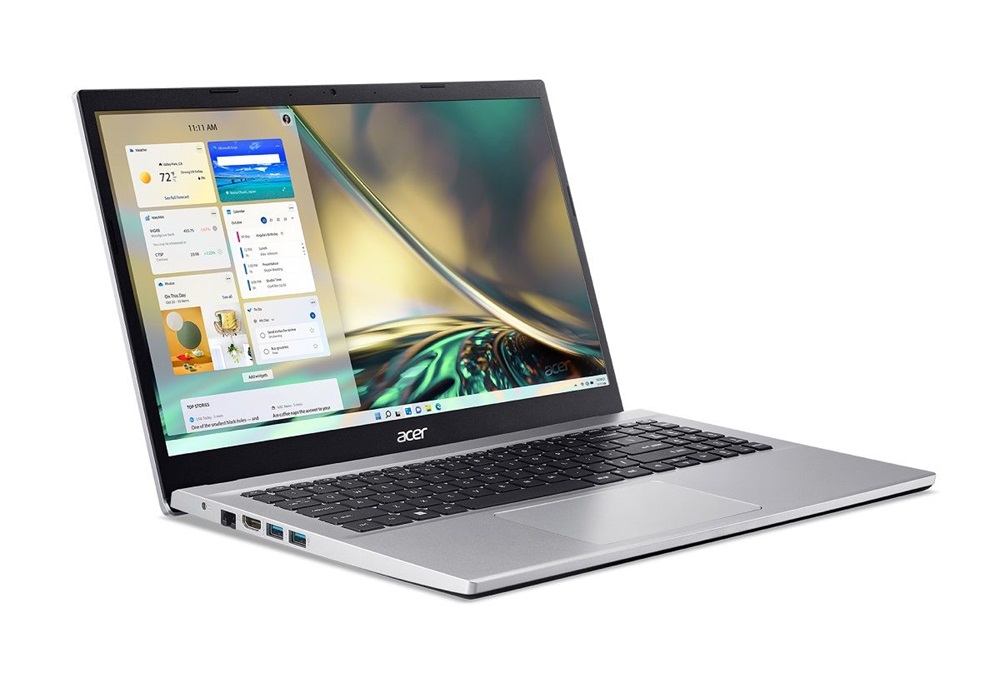 Acer Aspire 3 A315-59-58D6 15,6"FHD/Intel Core i5-1235U/16GB/512GB/Int.VGA/FreeDOS/ezüst laptop