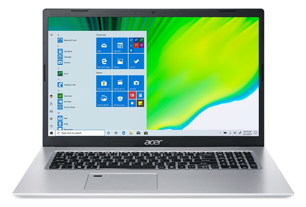 Acer Aspire 5 A517-52G-39GM 17,3"FHD/Intel Core i3-1115G4/8GB/256GB/MX350 2GB/FreeDOS/ezüst laptop