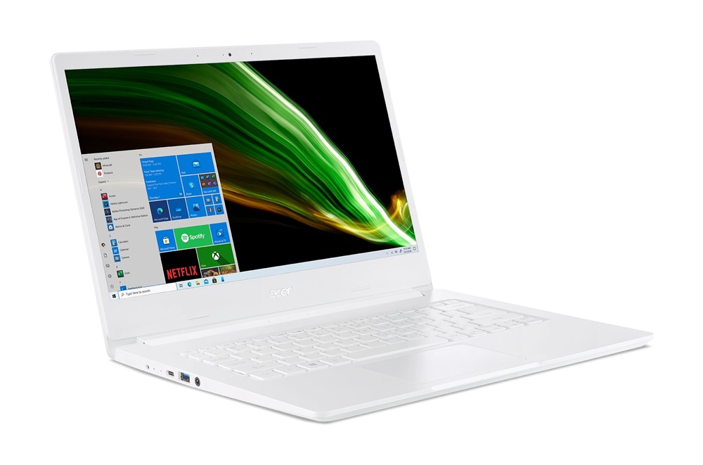 Acer Aspire A114-61-S6DP 14"/Qualcomm Snapdragon SC7180/4GB/64GB/Int. VGA/Win10S/fehér laptop