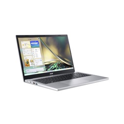 Acer Aspire A315-24P-R11R, 15.6" FHD, AMD Ryzen 3 7320U, 8GB, 512GB SSD, UMA, DOS, ezüst laptop (Újracsomagolt)