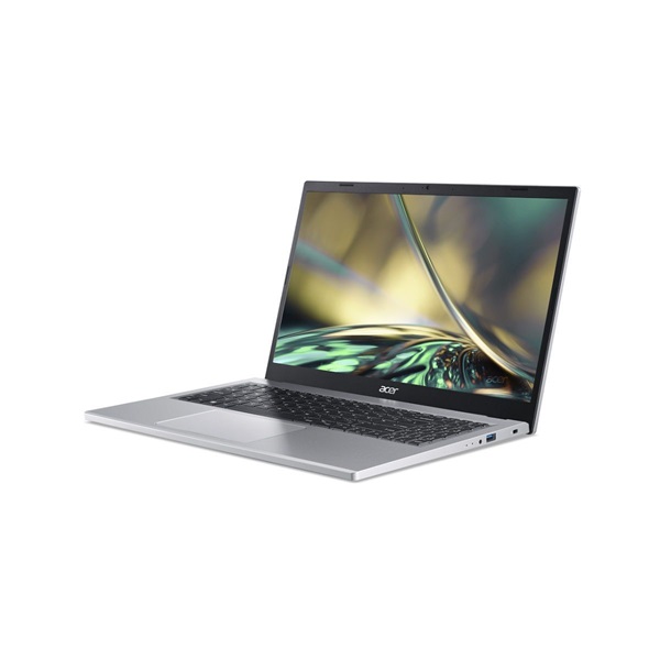 Acer Aspire A315-24P-R11R, 15.6" FHD, AMD Ryzen 3 7320U, 8GB, 512GB SSD, UMA, DOS, ezüst laptop (Újracsomagolt)