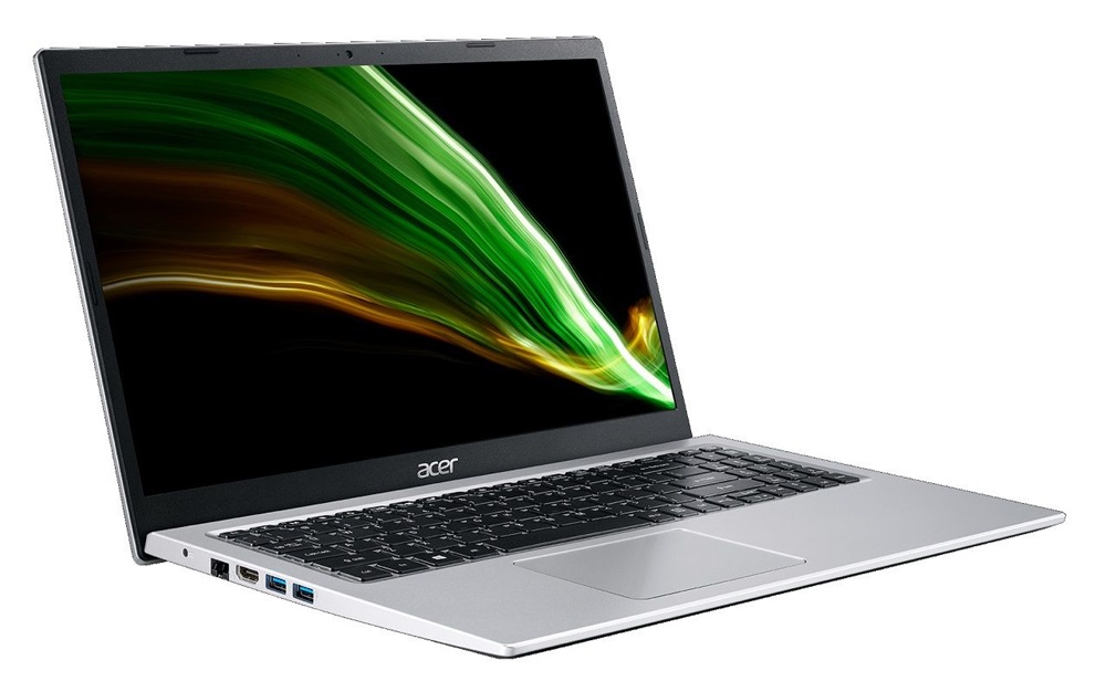 Acer Aspire A315-58-31P6 15,6"FHD/Intel Core i3-1115G4/8GB/256GB/Int.VGA/FreeDOS/ezüst laptop