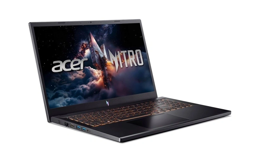 Acer Nitro V 15 ANV15-52-51J0 15,6"FHD/Intel Core i5-13420H/32GB/1TB/RTX 5060 8GB/FreeDOS/fekete laptop