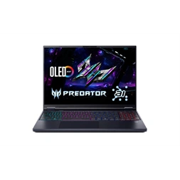 Acer Predator Helios Neo PHN16-73-98KS 16"WQXGA/Intel Core Ultra 9 275HX/16GB/1TB/RTX 5070Ti 12GB/Win11/fekete laptop
