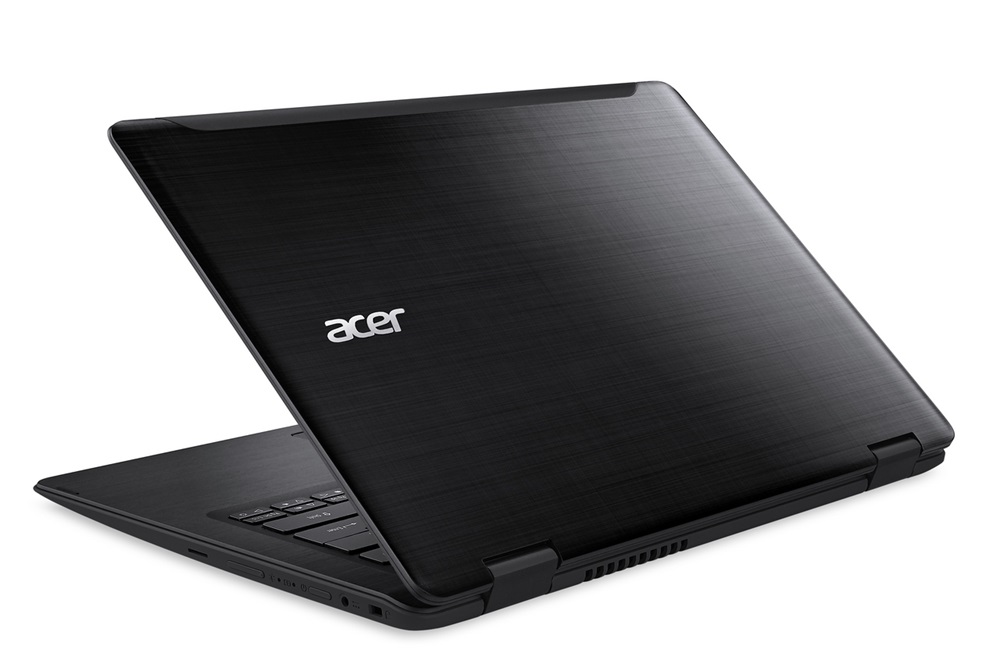 Acer Spin 5 SP513-51-79DM 13,3" FHD IPS/Intel Core i7-7500U/8GB/512GB/Int. VGA/Win10/fekete laptop