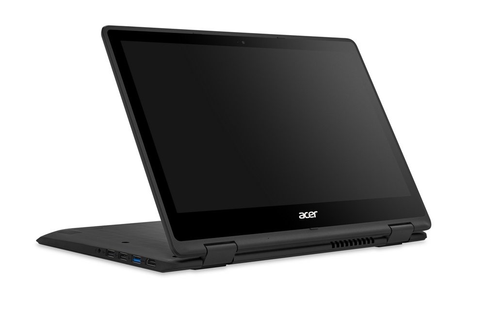 Acer Spin 5 SP513-51-79DM 13,3" FHD IPS/Intel Core i7-7500U/8GB/512GB/Int. VGA/Win10/fekete laptop