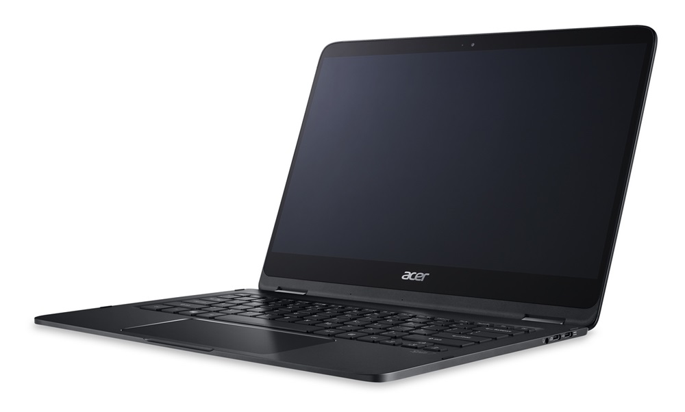 Acer Spin 7 SP714-51-M5MM 14" FHD IPS/Intel Core i7-7Y75/8GB/256GB/Int. VGA/Win10/fekete laptop