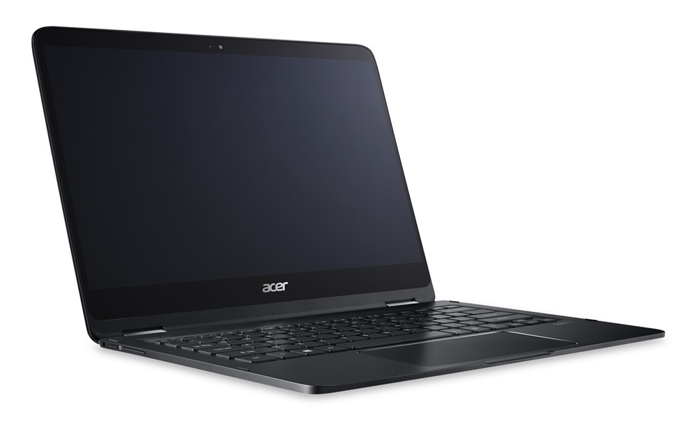 Acer Spin 7 SP714-51-M5MM 14" FHD IPS/Intel Core i7-7Y75/8GB/256GB/Int. VGA/Win10/fekete laptop