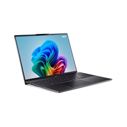 Acer Swift 16 AI SF16-51-93P3 16"2,8K/Intel Core Ultra 9 288V/32GB/1TB/Int.VGA/Win11/fekete laptop