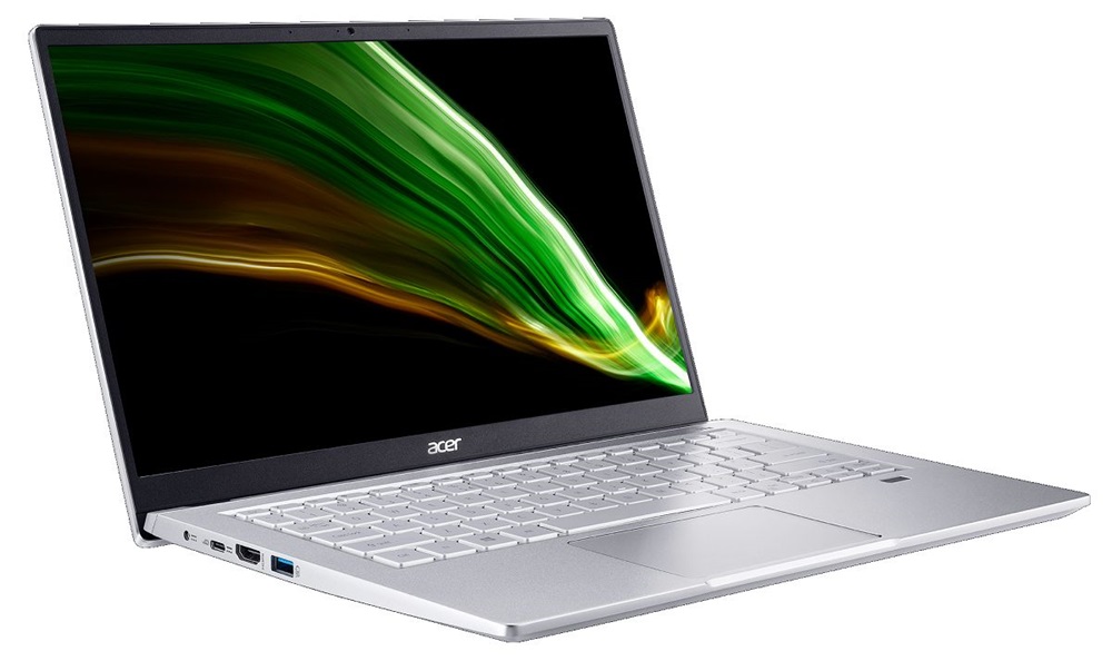 Acer Swift 3 SF314-43-R1HZ 14"FHD/AMD Ryzen 7-5700U/16GB/1TB/Int.VGA/FreeDOS/ezüst laptop