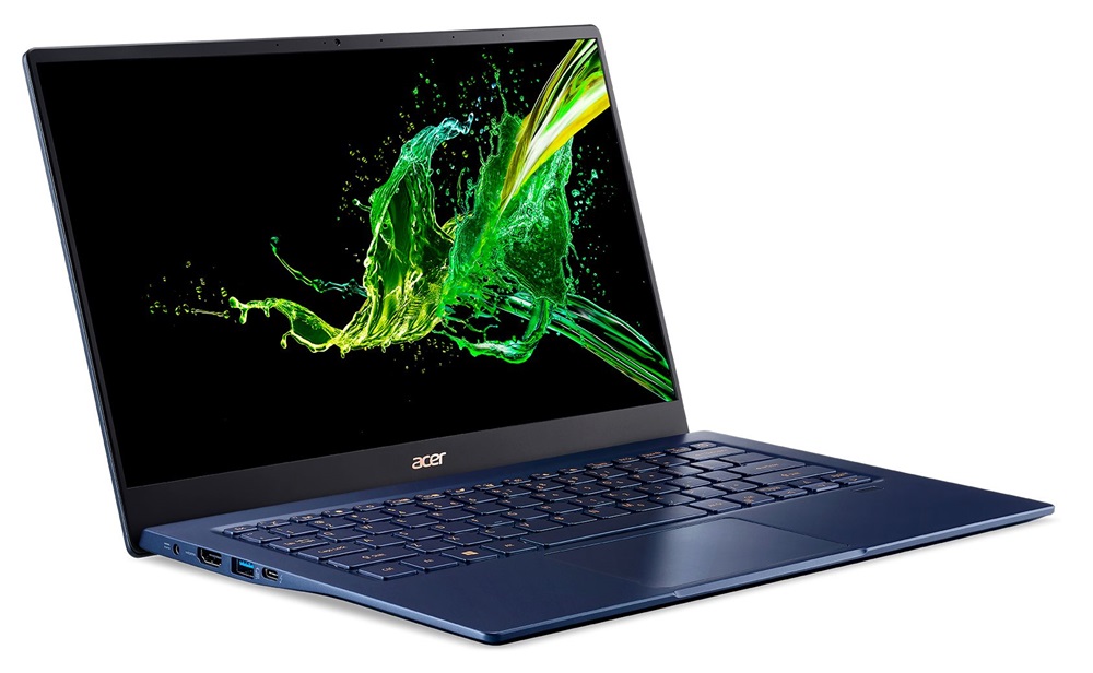 Acer Swift 5 SF514-54-5831 14"FHD/Intel Core i5-1035G1/16GB/512GB/Int. VGA/Win10/kék laptop