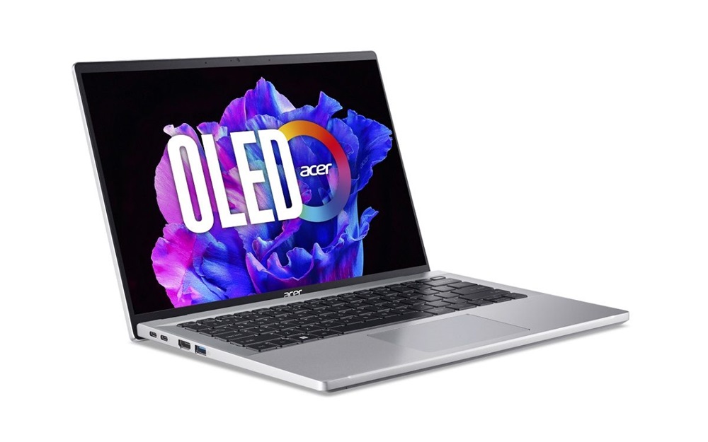 Acer Swift Go SFG14-71-56N8 14"2,8K/Intel Core i5-1335U/8GB/512GB/Int.VGA/Win11/ezüst laptop