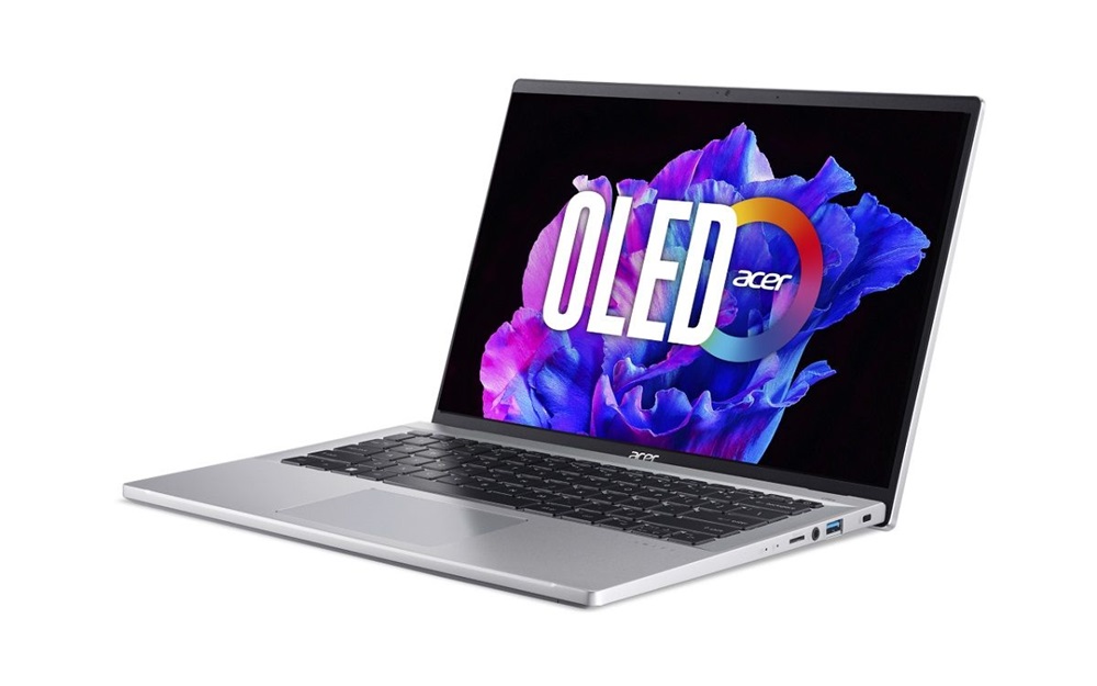 Acer Swift Go SFG14-71-56N8 14"2,8K/Intel Core i5-1335U/8GB/512GB/Int.VGA/Win11/ezüst laptop