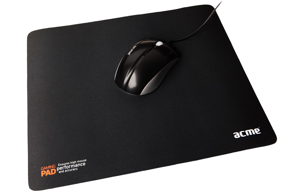 Acme JEGPHNGR fekete gamer egérpad