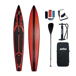 Act!ive SB-001-Racer Ocean Springs piros-fekete SUP deszka (Újszerű)