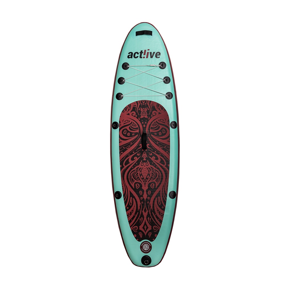 Act!ive SB-001-Kid Ocean City kék-bordó gyerek SUP deszka 250cm, tartozékokkal