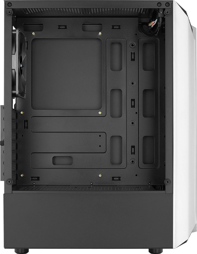 Aerocool Bionic v1 fekete/fehér (táp nélküli) ablakos ATX ház