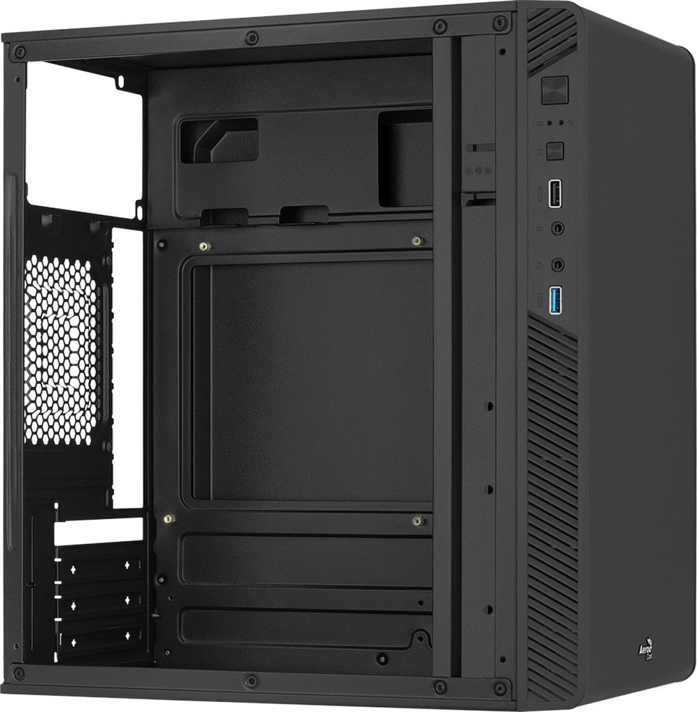 Aerocool CS-106 fekete (táp nélküli) mATX ház