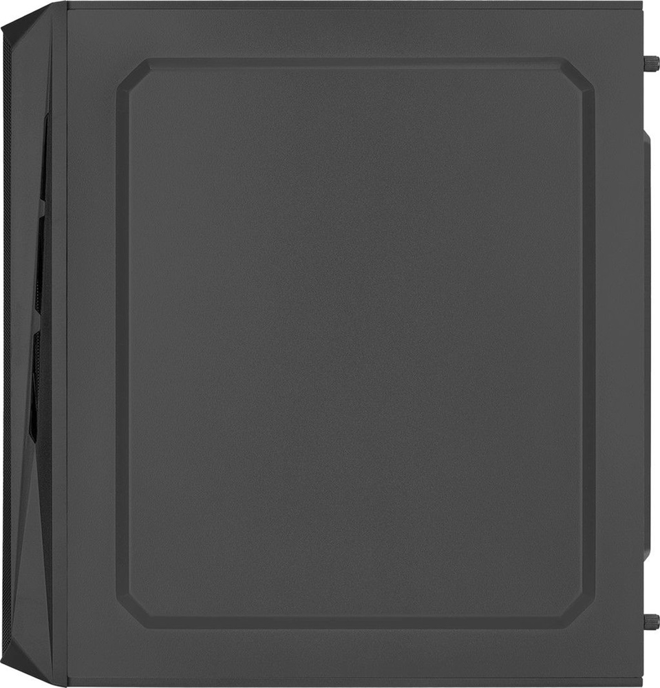 Aerocool CS-107 Mesh FRGB fekete (táp nélküli) ablakos mATX ház