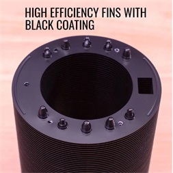 Aerocool Mirage 5 100mm PWM ARGB processzor hűtő