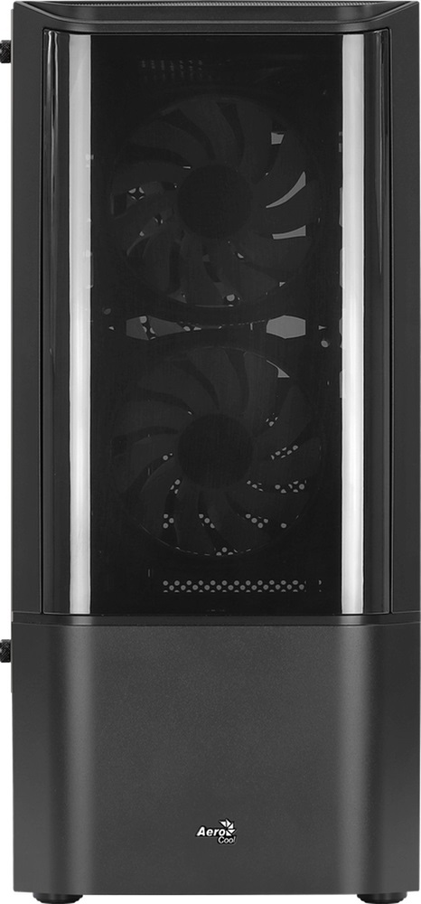 Aerocool Quantum RGB fekete (táp nélküli) ablakos ATX ház