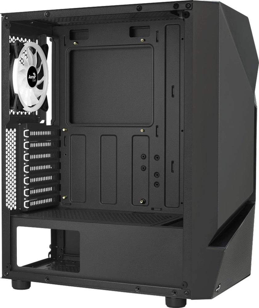 Aerocool Scape ARGB fekete (táp nélküli) ablakos ATX ház
