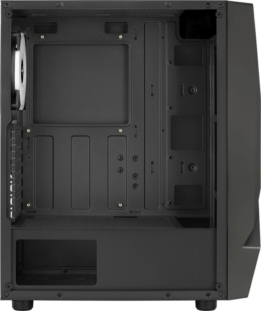 Aerocool Scape ARGB fekete (táp nélküli) ablakos ATX ház