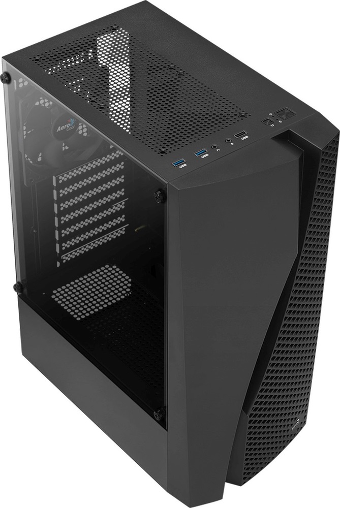 Aerocool Wave fekete (táp nélküli) ablakos ATX ház