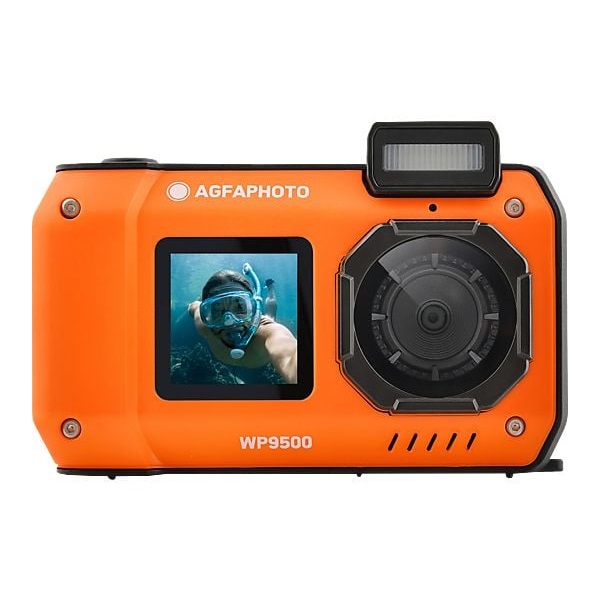 Agfaphoto Realishot WP9500 vízálló narancs digitális fényképezőgép