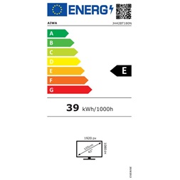Aiwa 42" JH42BT180N Full HD LED TV (Újracsomagolt)