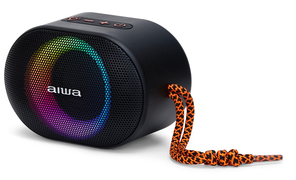 Aiwa BST-330BK fekete hordozható Blutooth hangszóró