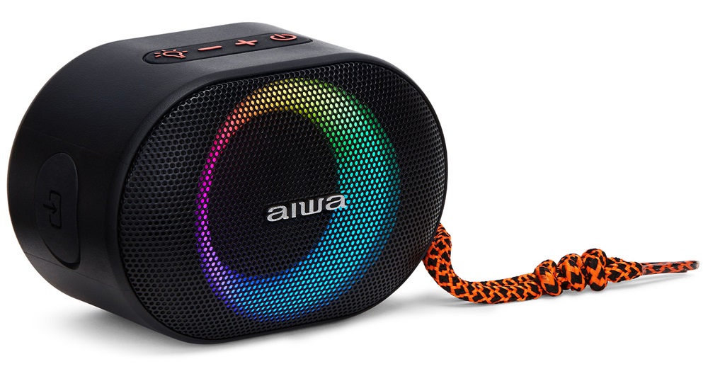 Aiwa BST-330BK fekete hordozható Blutooth hangszóró
