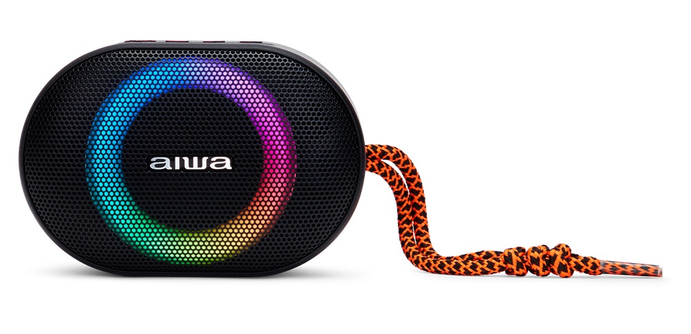 Aiwa BST-330BK fekete hordozható Blutooth hangszóró