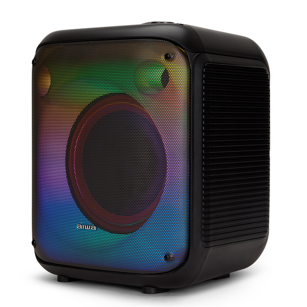 Aiwa KBTUS-250 hordozható Bluetooth party hangszóró (Újracsomagolt)