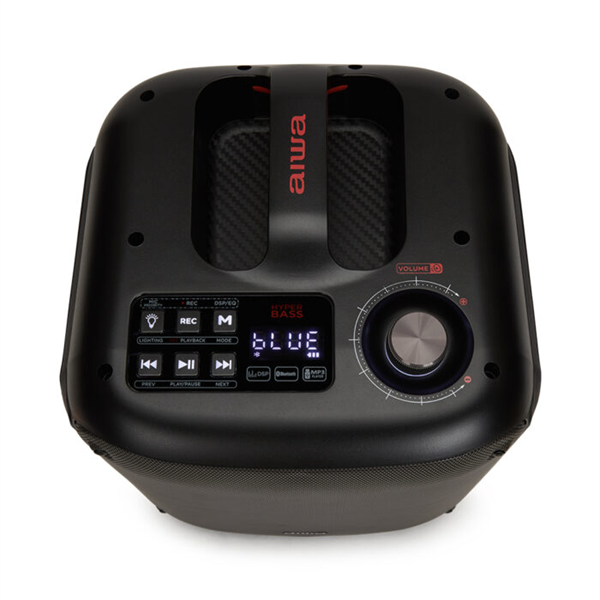 Aiwa KBTUS-250 hordozható Bluetooth party hangszóró (Újracsomagolt)