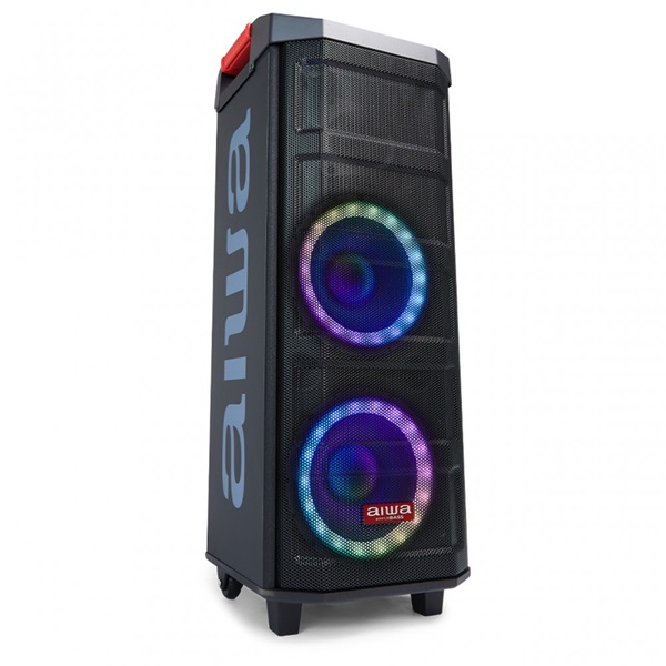 Aiwa KBTUS-608 hordozható Bluetooth party hangszóró (Újracsomagolt)