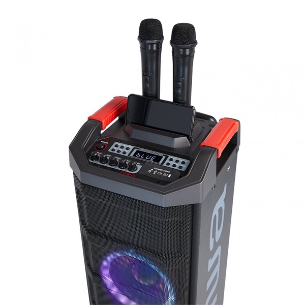 Aiwa KBTUS-608 hordozható Bluetooth party hangszóró (Újracsomagolt)